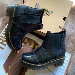 Martens Shoes Dr Martens Rozalie Patent Heeled Chelsea